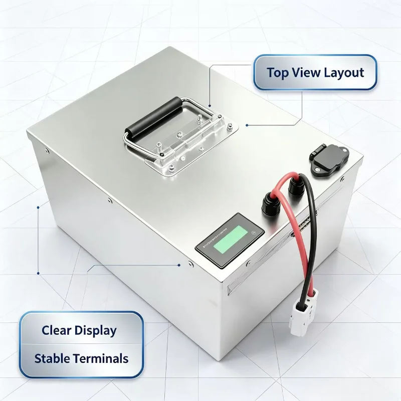 72V 리튬 인산철 배터리 60Ah, 블루투스 앱 연동 - 72V 60Ah Lifepo4 Battery Pack 리뷰 및 가격