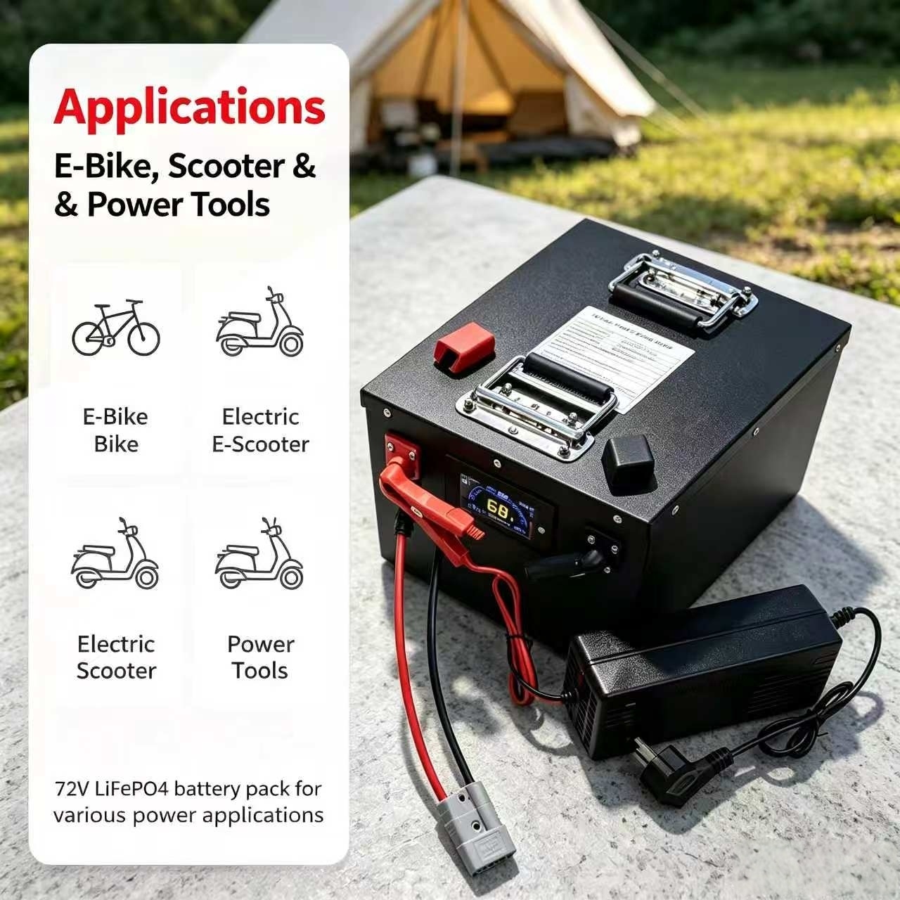 72V 50Ah, 50A, 60Ah, 60Ah, 60A - 72V 60Ah Lifepo4 Battery Pack 리뷰 및 가격